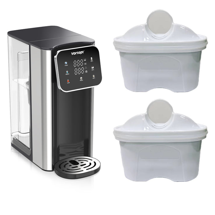 Replacement of filter element for countertop water purifier UR04/UR05 (2 pack)