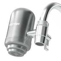 T2 NSF Certified Faucet Water Filter for Sink - Mount Tap Water Filtration System for Kitchen,Tub,Reduces Odor, Chlorine and Bad Taste(1 Filter Included),Vortopt - Vortopt