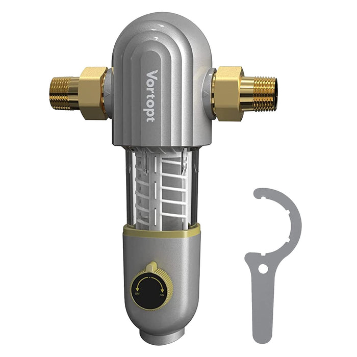 Q2 Self-cleaning Spin Down Sediment Filter, Vortopt - Vortopt
