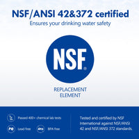 T1-ACF/T2-ACF Faucet Water - T1/2 NSF Certified Replacement, Vortopt - Vortopt