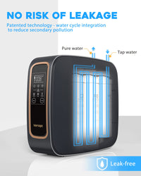 DR1-800 Tankless Reverse Osmosis System, Under Sink RO Water Filter System, Vortopt - Vortopt